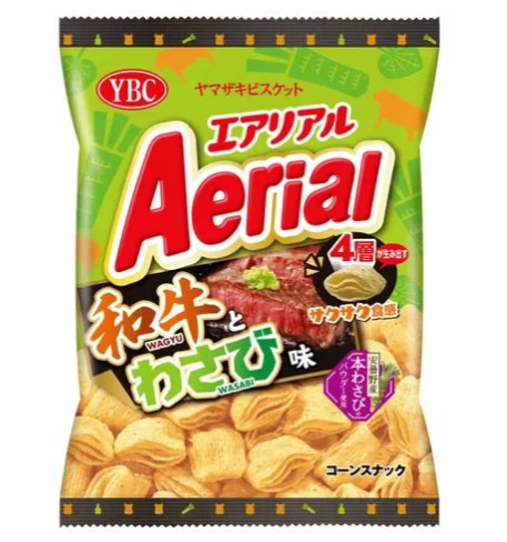 **預購** YBC Aerial 和牛&芥末風味玉米脆餅 