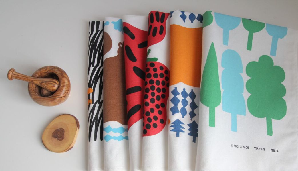 MoixMoi 草莓純棉擦手巾 