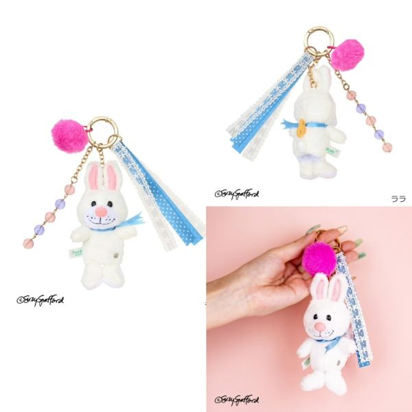 Suzy’sZoo 玩偶愛心串飾鑰匙圈 