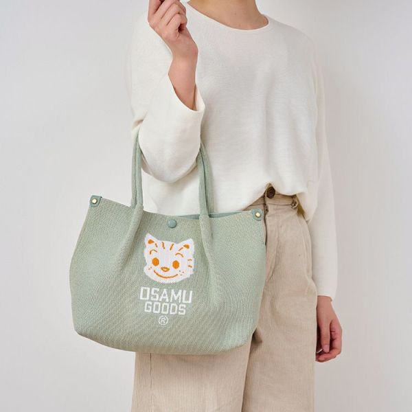 Rootote x OsamuGoods 閃亮金蔥針織手提包 