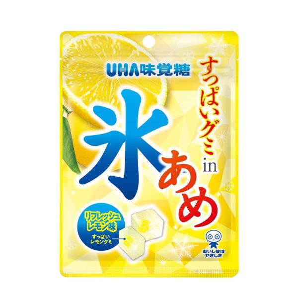 **預購** UHA 清新檸檬風味結晶冰軟糖 