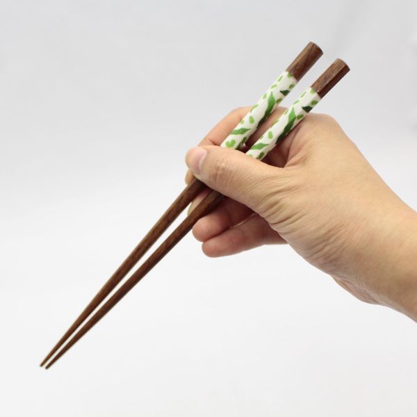 ISHIDA 京野菜六角形木筷 
