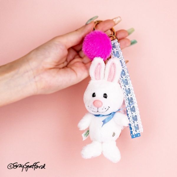 Suzy’sZoo 玩偶愛心串飾鑰匙圈 