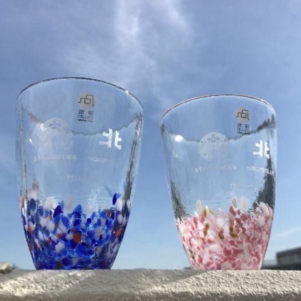星巴克 青森限定櫻花津輕耐熱玻璃杯 