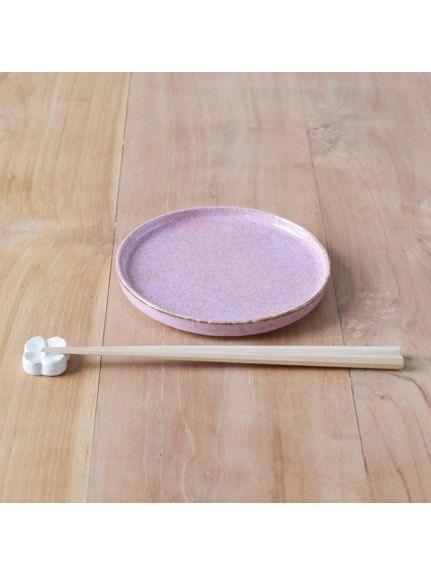 Madu 釉彩素色粉燒製圓盤 