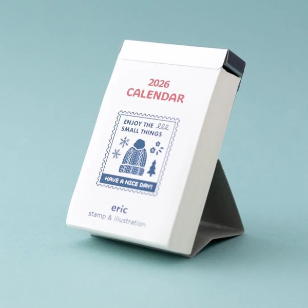 nkcalender eric2026插圖手撕日曆桌曆 