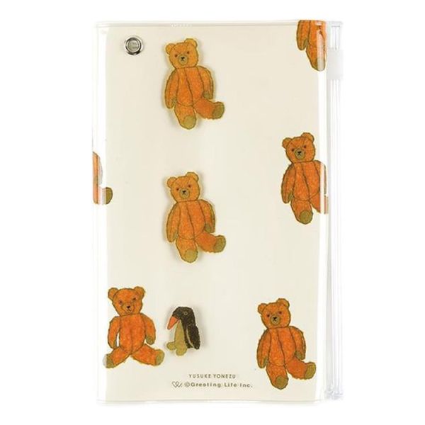 greeting 米津祐介透明雙層收納包 