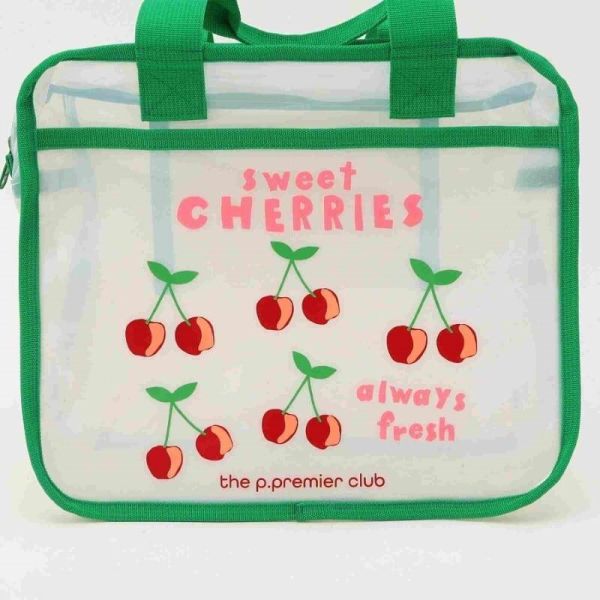 p.premier 櫻桃防水手提袋 