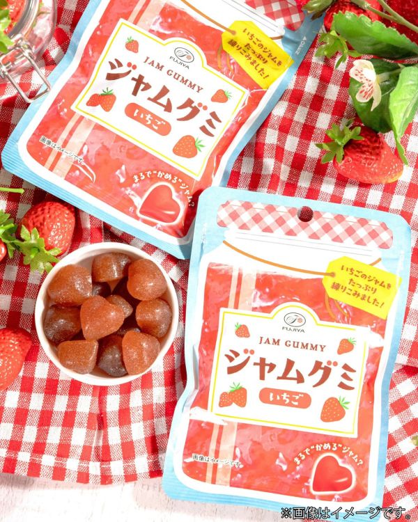 **預購** Fujiya 草莓果醬風味軟糖 