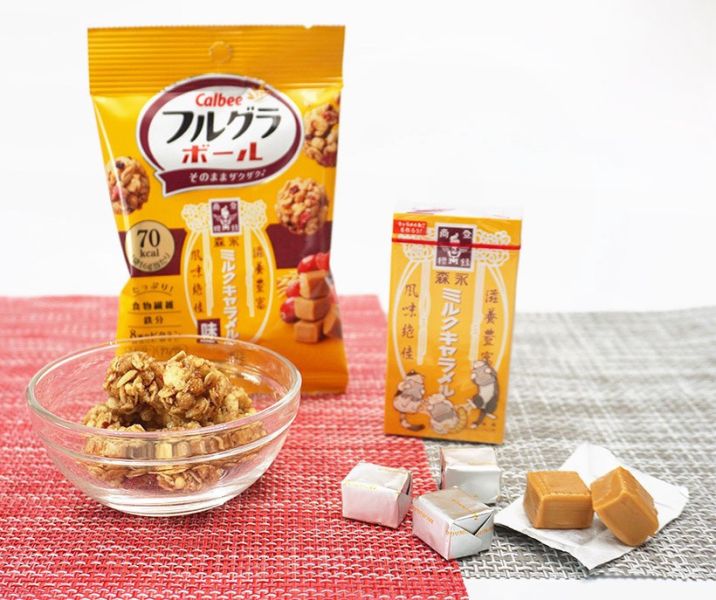 **預購** Calbee 燕麥球隨身包(森永牛奶糖) 
