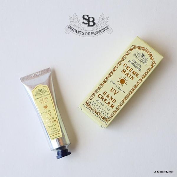 SB普羅旺斯 抗UV防曬護手霜白茶香30ml 