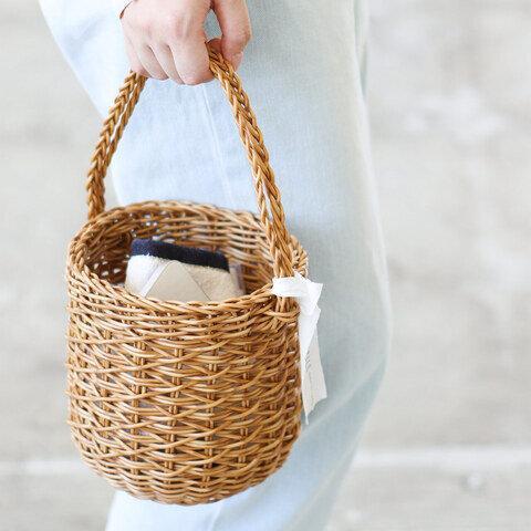 UTILE 編織圓桶提籃 