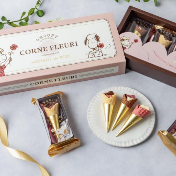 Snoopy Chocolat 甜筒餅乾禮盒 