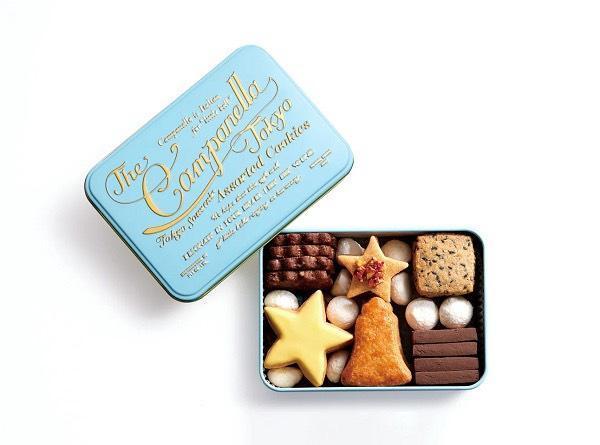 **預購**THE CAMPANELLA  TOKYO 綜合手工餅乾浮雕鐵盒 