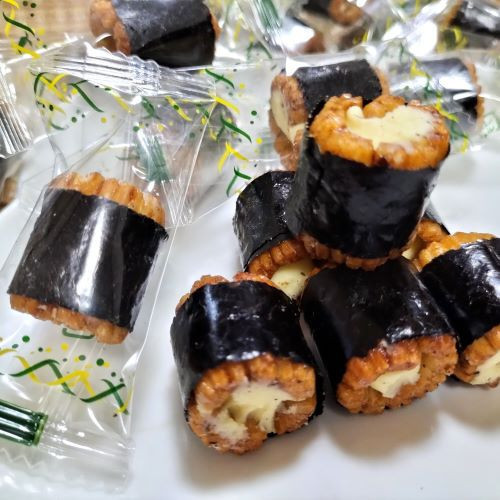 **預購** 井崎商店 海苔起司米果夾心小點55g 