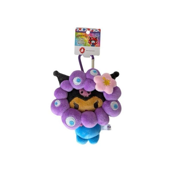 sanrio x 萬博脈脈曬黑登山扣玩偶吊飾 