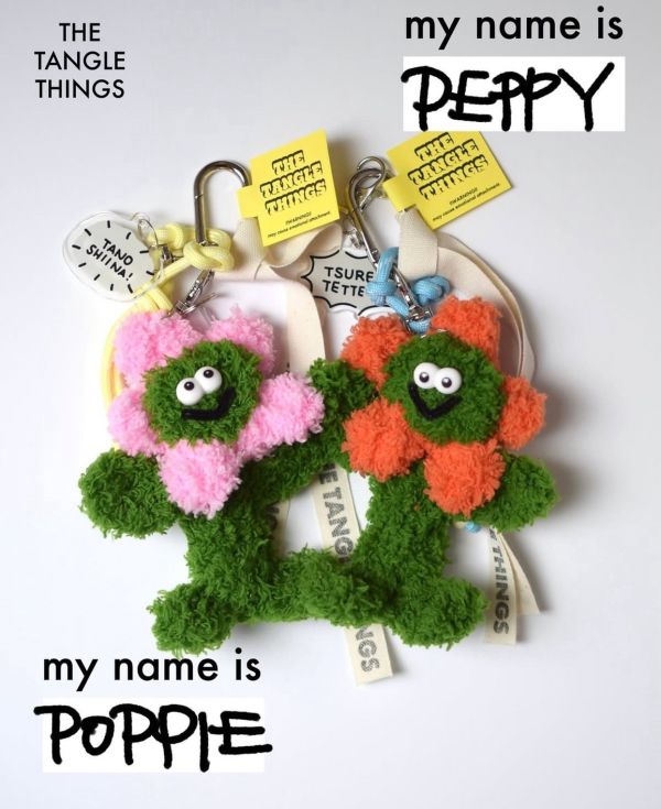 The Tangle Things 調節毛絨玩偶吊飾附袋 