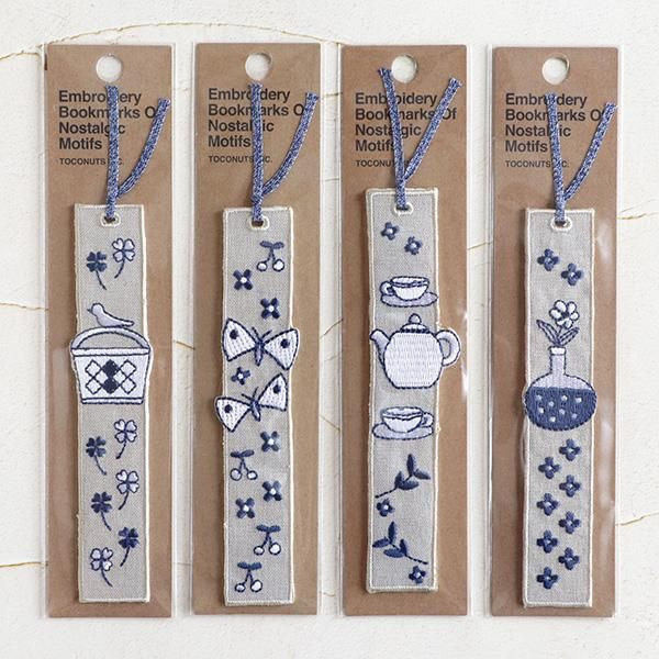 toconuts 刺繡長形書籤 