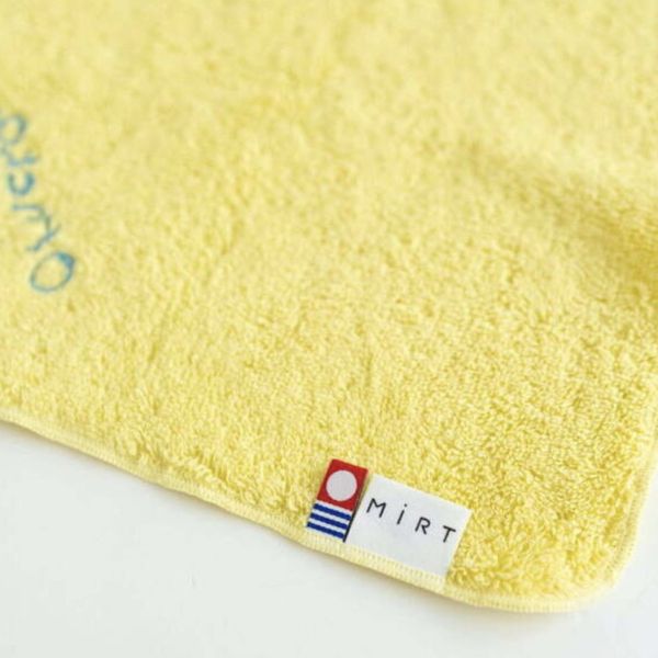 Mirt orneko 貓咪刺繡今治純棉手帕 