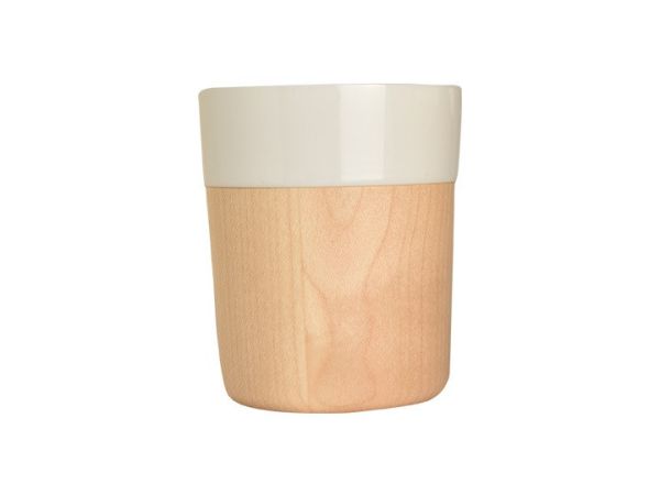 Kokage 天然木陶磁茶杯 