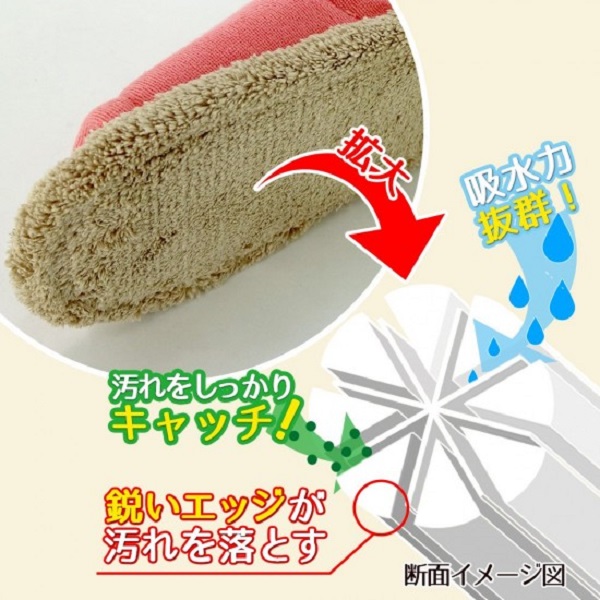 LEC激落君 掃除拖鞋 
