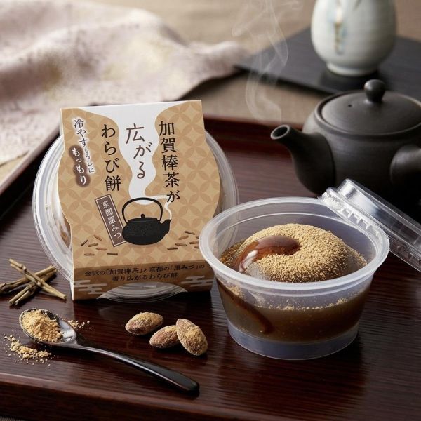 加賀棒茶 黑糖蕨餅130g 