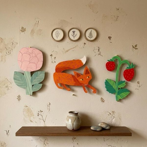 matti pikkujamsa 手繪木製擺飾 