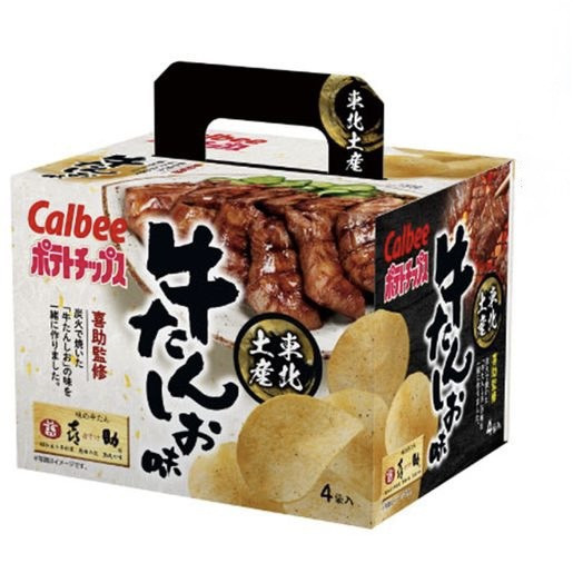 **預購**calbee 炙燒牛舌洋芋片4袋入 