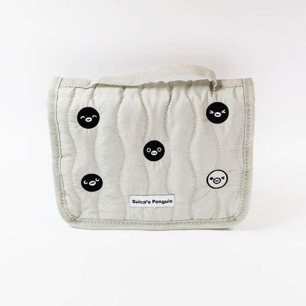 Suica企鵝 絎縫旅行吊掛收納包 