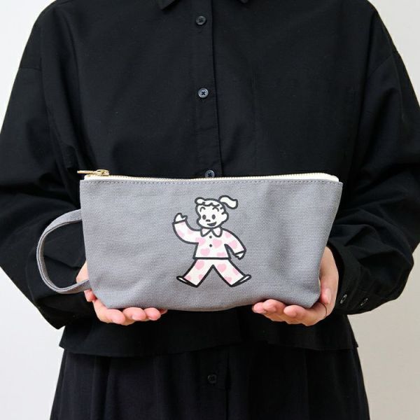 OsamuGoods 手把帆布大筆袋 