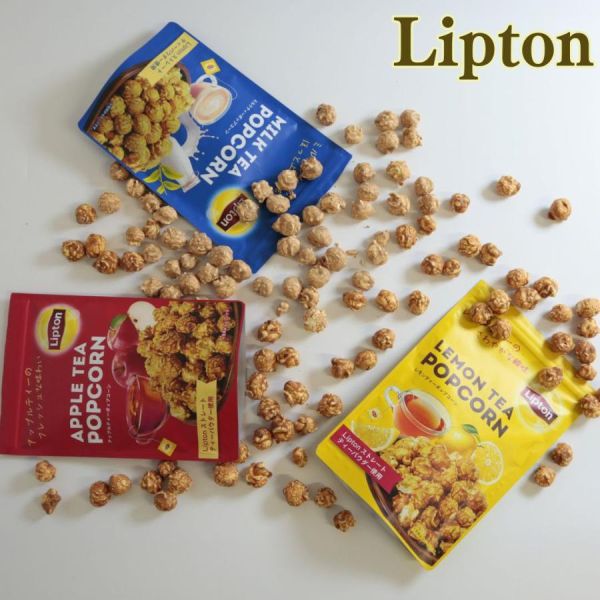 **預購** Lipton立頓檸檬茶爆米花夾鏈袋 