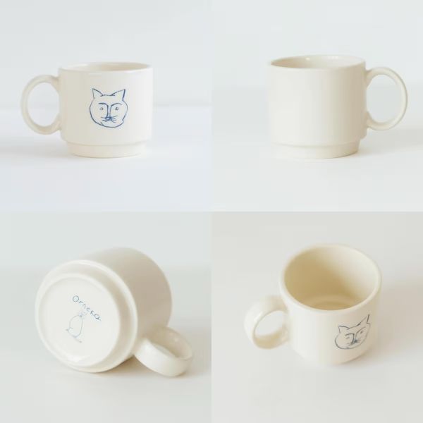 neko 貓咪可堆疊馬克杯250ml 