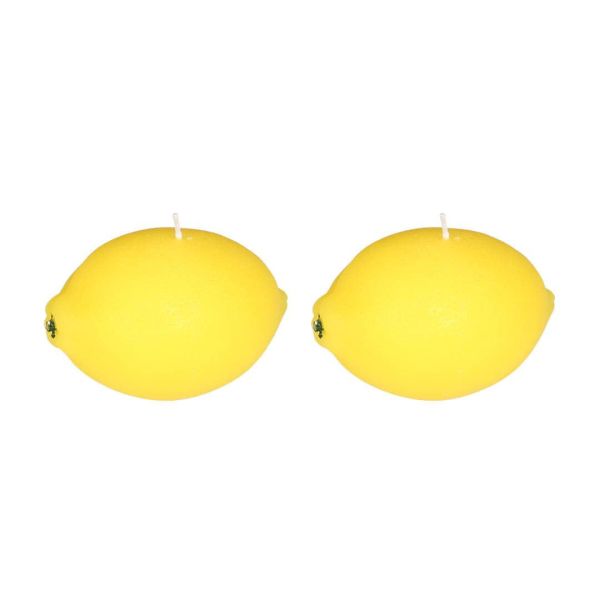 dulton 番茄/檸檬造型蠟燭兩入組 