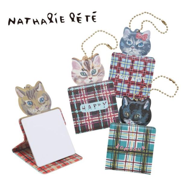 Nathalie lete 迷你摺疊鏡吊飾 