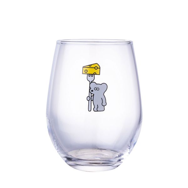 ANDY鼠 迷你透明玻璃杯 