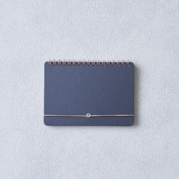 midori 企鵝站長2026燙金可立式月曆(藍) 