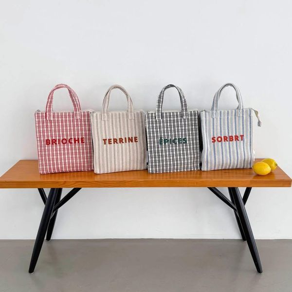 Finissage 法式BRIOCHE格紋保溫手提袋 