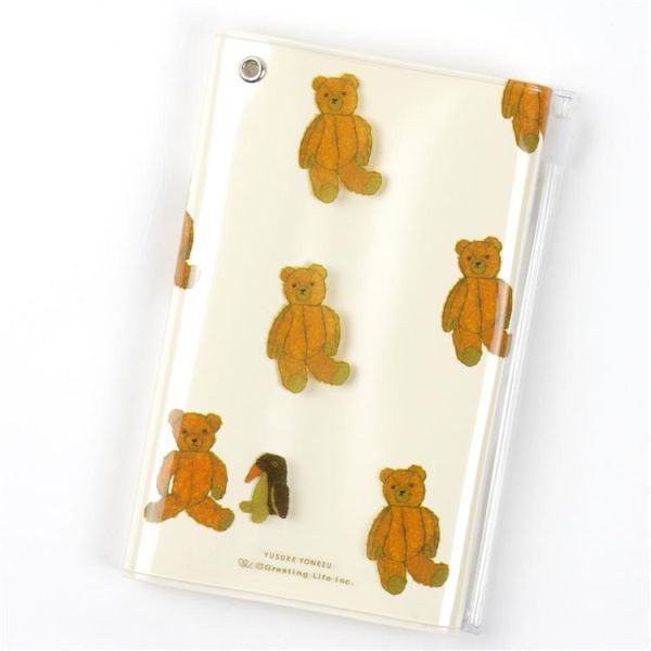 greeting 米津祐介透明雙層收納包 