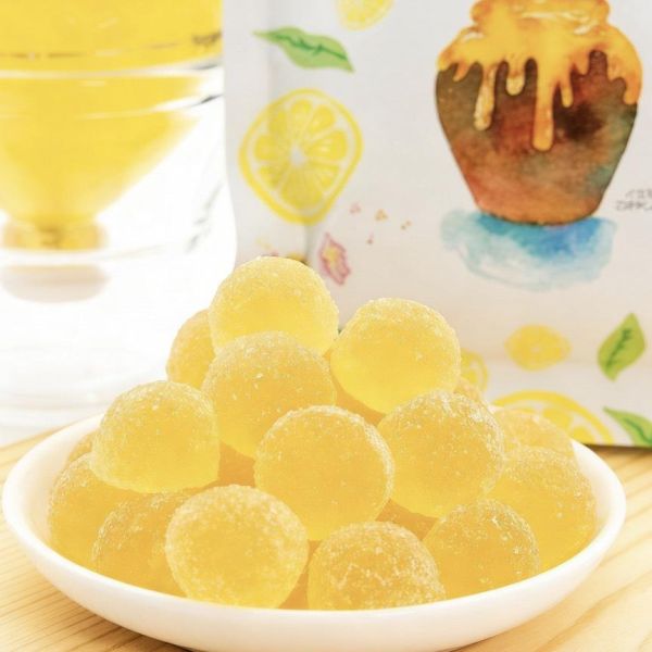 小野養蜂場 群馬限定蜂蜜檸檬軟糖夾鏈袋 