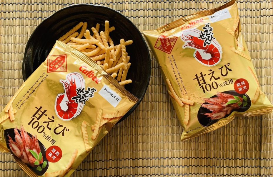 **預購** Calbee 期間限定甜蝦蝦味先 