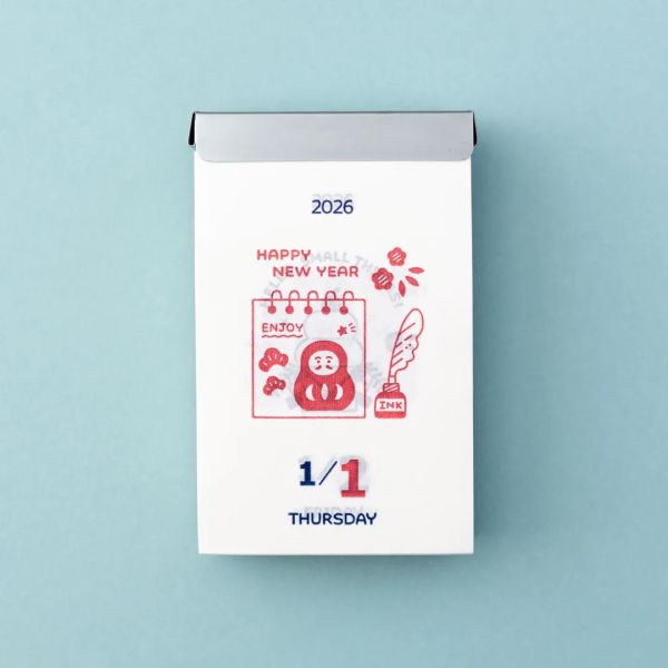 nkcalender eric2026插圖手撕日曆桌曆 