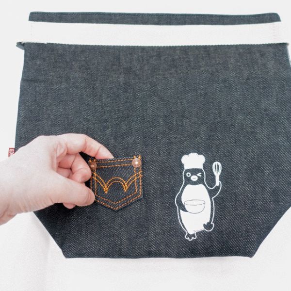 EDWIN Suica企鵝餐袋 