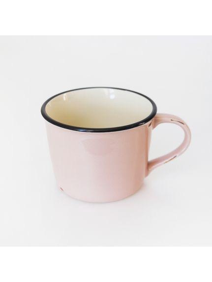 Madu 素色點綴馬克杯(粉) 