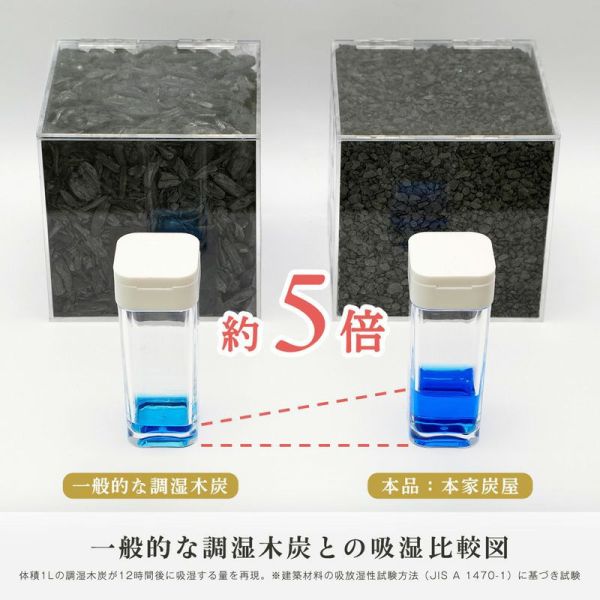 本家炭屋 調濕除異味木炭包2入 