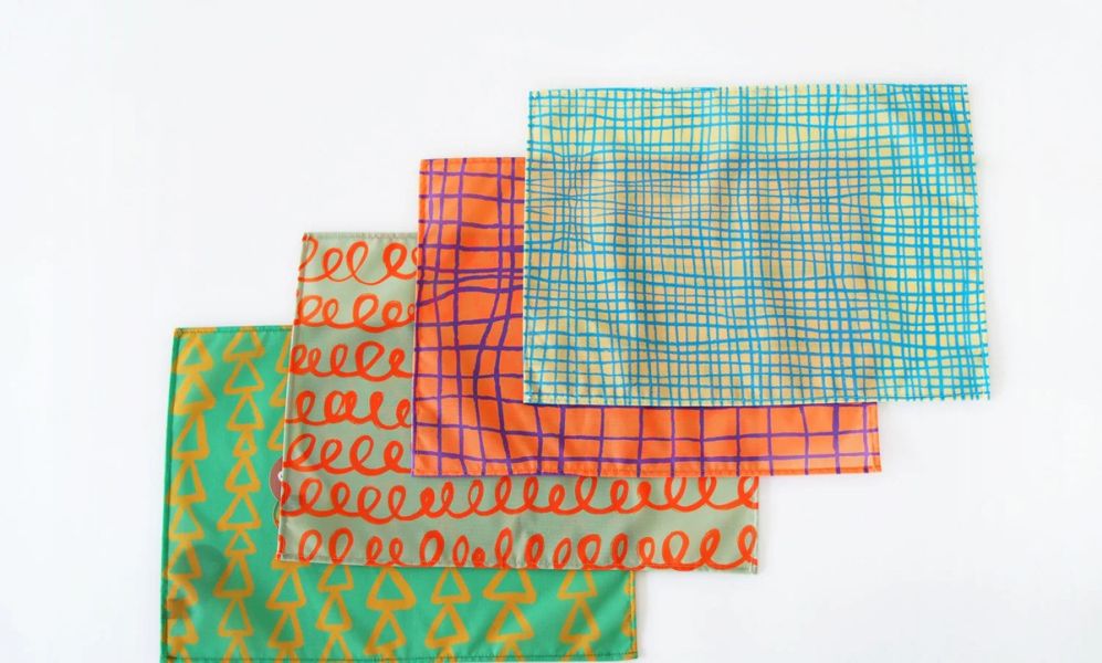 Goma 防水防油幾何圖餐墊 