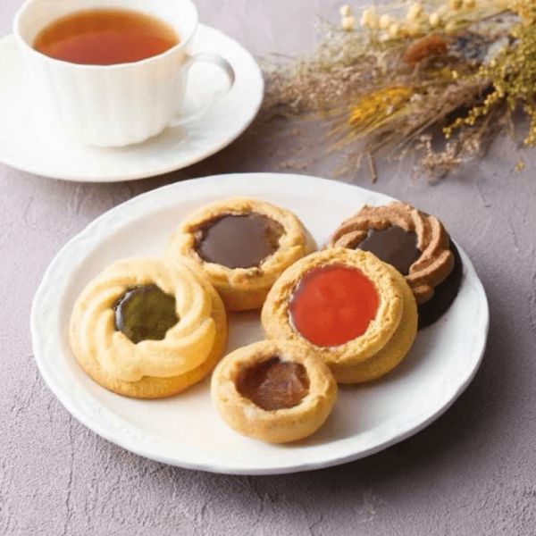 中山製菓 昭和二度燒三種復古綜合餅乾禮盒9入 