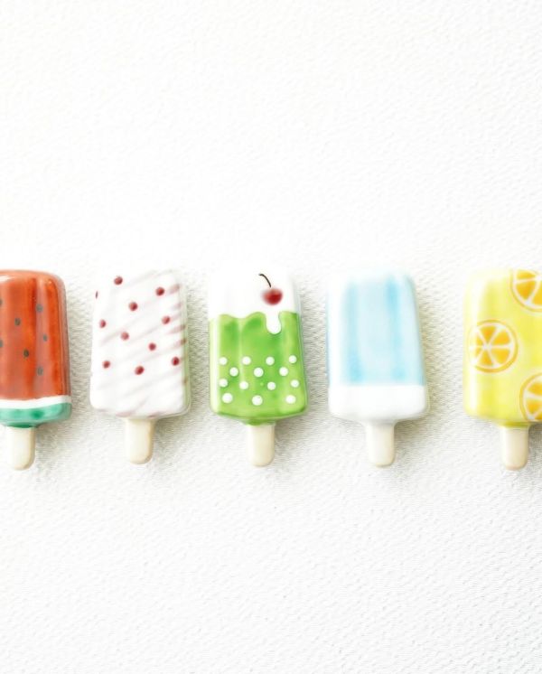 熊谷聰商店 冰棒造型陶瓷筷架 