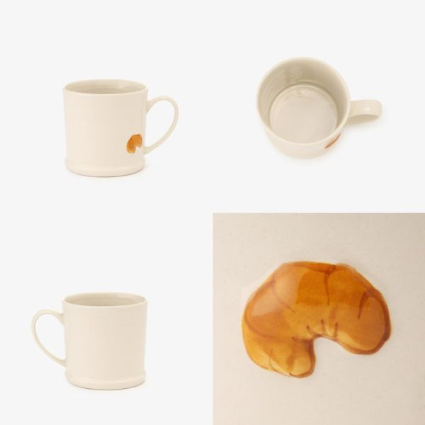 Afternoon Tea 浮雕純白馬克杯 