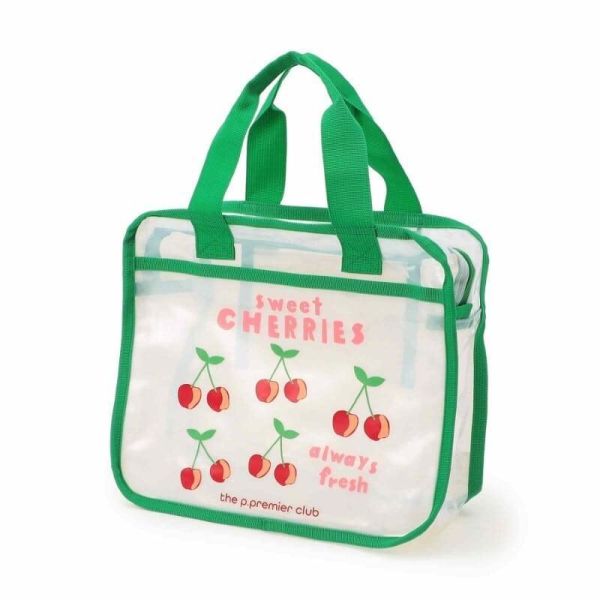 p.premier 櫻桃防水手提袋 