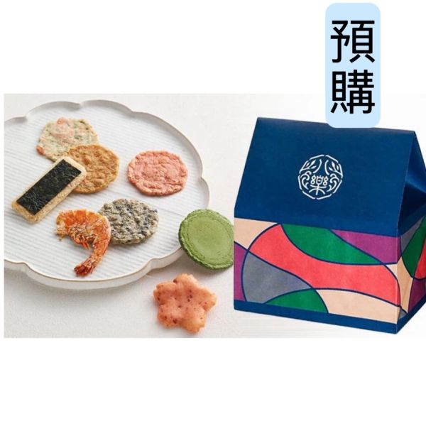 **預購** 坂角 八樂綜合蝦餅禮袋5入 